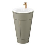 Duravit Meuble sous-lavabo c-bonded Set Starck 1 56x86,4x60,5cm, st, G b ge, st-g s-mat