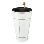 Duravit Meuble sous lavabo c-bonded Set Starck 1 56x86,4x60,5cm, st, G b geb., blanc s-mat