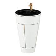 Duravit Meuble sous-lavabo c-bonded Set Starck 1 56x86,4x60,5cm, st, G b geb., blanc s-mat-1