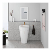 Duravit Meuble sous lavabo c-bonded Set Starck 1 56x86,4x60,5cm, st, G bron pat., blanc hgl-4