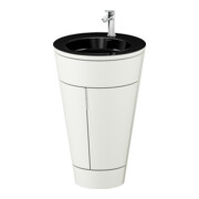 Duravit Meuble sous-lavabo c-bonded Set Starck 1 56x86,4x60,5cm, st, G c, blanc nord mat