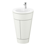 Duravit Meuble sous lavabo c-bonded Set Starck 1 56x86,4x60,5cm, st, G c, Nord blanc s-mat