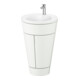 Duravit Meuble sous lavabo c-bonded Set Starck 1 56x86,4x60,5cm, st, G ES ge, blanc s-mat-1