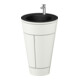 Duravit Meuble sous-lavabo c-bonded Set Starck 1 56x86,4x60,5cm, st, G ES ge, No w s-mat-1