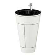 Duravit Meuble sous lavabo c-bonded Set Starck 1 56x86,4x60,5cm, st, G ES ge, No w s-mat