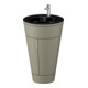 Duravit Meuble sous-lavabo c-bonded Set Starck 1 56x86,4x60,5cm, st, G ES ge, st-g s-mat-1