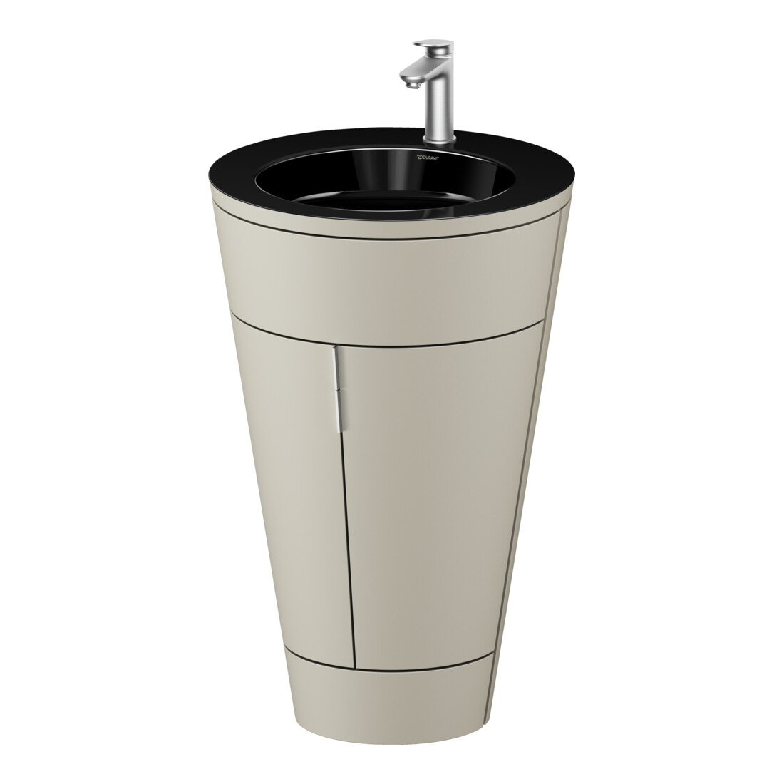 Duravit Meuble sous-lavabo c-bonded Set Starck 1 56x86,4x60,5cm, st, G ES ge, Tau s-mat