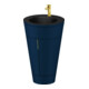 Duravit Meuble sous-lavabo c-bonded Set Starck 1 56x86,4x60,5cm, st, G g p, bleu mat s-matt-1