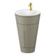 Duravit Meuble sous-lavabo c-bonded Set Starck 1 56x86,4x60,5cm, st, G g p, st-g s-mat-1