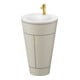 Duravit Meuble sous-lavabo c-bonded Set Starck 1 56x86,4x60,5cm, st, G g pol., Tau s-mat-1