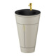Duravit Meuble sous-lavabo c-bonded Set Starck 1 56x86,4x60,5cm, st, G g pol., Tau s-mat-1
