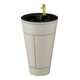 Duravit Meuble sous-lavabo c-bonded Set Starck 1 56x86,4x60,5cm, st, G g poli, Tau s-mat-1