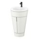 Duravit Meuble sous-lavabo c-bonded Set Starck 1 56x86,4x60,5cm, st, G noir, No blanc s-mat-1