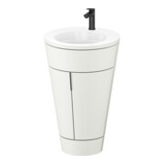 Duravit Meuble sous-lavabo c-bonded Set Starck 1 56x86,4x60,5cm, st, G noir, No blanc s-mat