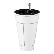 Duravit Meuble sous-lavabo c-bonded Set Starck 1 56x86,4x60,5cm, st, Gr. ES geb., blc. hgl