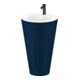 Duravit Meuble sous lavabo c-bonded Set Starck 1 56x86,4x60,5cm, st, Gr. noir, bleu mat-1