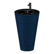 Duravit Meuble sous-lavabo c-bonded Set Starck 1 56x86,4x60,5cm, st, Gr. noir, bleu satiné