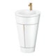 Duravit Meuble sous-lavabo c-bonded Set Starck 1 56x86,4x60,5cm, st, IB, G b ge, blanc hgl-1