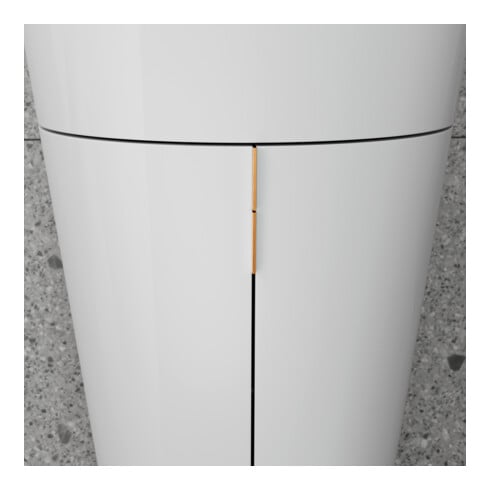 Duravit Meuble sous-lavabo c-bonded Set Starck 1 56x86,4x60,5cm, st, IB, G b ge, blanc hgl