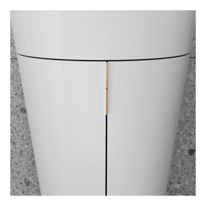 Duravit Meuble sous-lavabo c-bonded Set Starck 1 56x86,4x60,5cm, st, IB, G b ge, blanc hgl