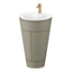 Duravit Meuble sous lavabo c-bonded Set Starck 1 56x86,4x60,5cm, st, IB, G b ge, st-g m-1