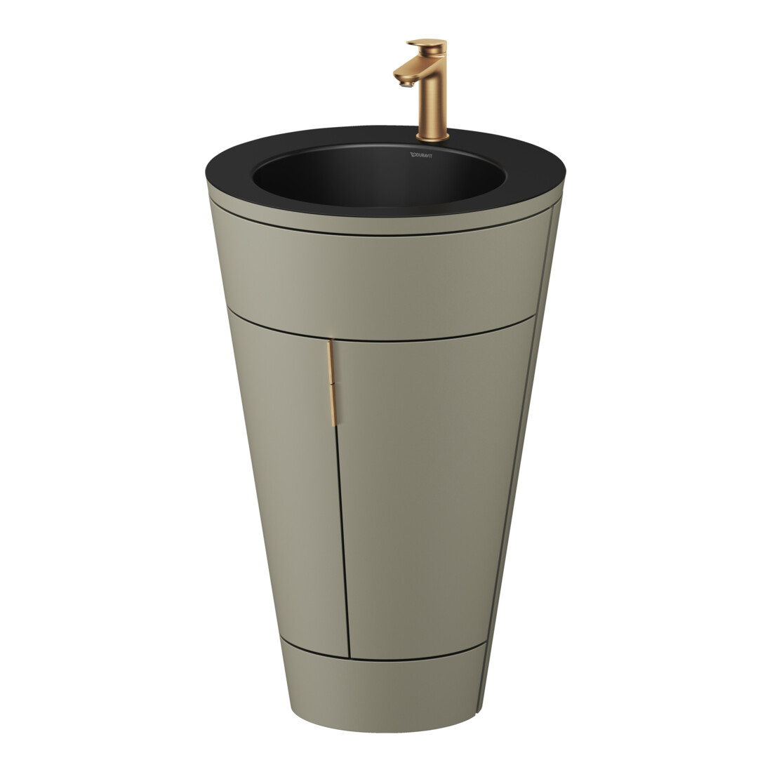 Duravit Meuble sous-lavabo c-bonded Set Starck 1 56x86,4x60,5cm, st, IB, G b ge, st-g m