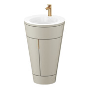 Duravit Meuble sous-lavabo c-bonded Set Starck 1 56x86,4x60,5cm, st, IB, G b ge, T s-mat