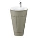 Duravit Meuble sous lavabo c-bonded Set Starck 1 56x86,4x60,5cm, st, IB, G c, st-g s-mat-1