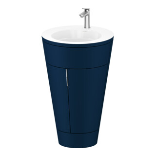 Duravit Meuble sous-lavabo c-bonded Set Starck 1 56x86,4x60,5cm, st, IB, G ES ge, bl m
