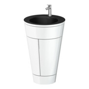 Duravit Meuble sous lavabo c-bonded Set Starck 1 56x86,4x60,5cm, st, IB, G ES ge, blc. hgl