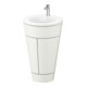 Duravit Meuble sous lavabo c-bonded Set Starck 1 56x86,4x60,5cm, st, IB, G ES ge, No w m-1