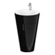 Duravit Meuble sous lavabo c-bonded Set Starck 1 56x86,4x60,5cm, st, IB, G ES ge, noir hgl-1