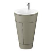 Duravit Meuble sous-lavabo c-bonded Set Starck 1 56x86,4x60,5cm, st, IB, G ES ge, st-g m-1