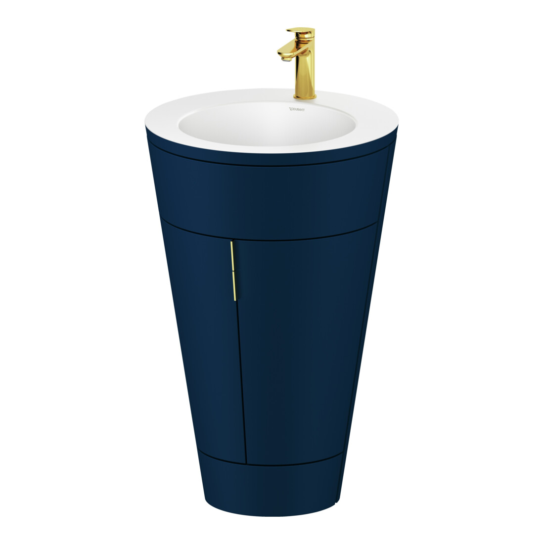 Duravit Meuble sous-lavabo c-bonded Set Starck 1 56x86,4x60,5cm, st, IB, G g p, bl s-mat