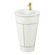 Duravit Meuble sous-lavabo c-bonded Set Starck 1 56x86,4x60,5cm, st, IB, G g p, No w m-1