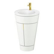 Duravit Meuble sous-lavabo c-bonded Set Starck 1 56x86,4x60,5cm, st, IB, G g p, w s-mat