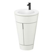 Duravit Meuble sous-lavabo c-bonded Set Starck 1 56x86,4x60,5cm, st, IB, G noir, No w m