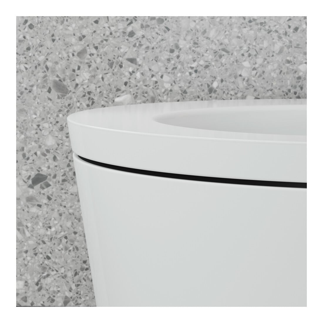 Duravit Meuble sous-lavabo c-bonded Set Starck 1 56x86,4x60,5cm, st, IB, Gr. noir, blanc hgl