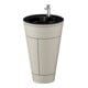 Duravit Meuble sous-lavabo c-bonded Starck 1 56x86,4x60,5 cm, st, G ES ge, Tau s-mat-1
