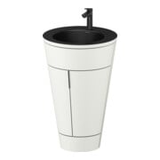 Duravit Meuble sous-lavabo c-bonded Starck 1 56x86,4x60,5 cm, st, G noir, No we. s-mat-1