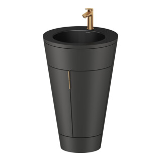 Duravit Meuble sous lavabo c-bonded Starck 1 56x86,4x60,5 cm, st, IB, G b ge, gra m