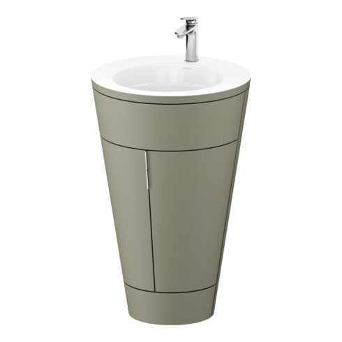 Duravit Meuble sous-lavabo c-bonded Starck 1 56x86,4x60,5 cm, st, IB, G c, st-g s-mat