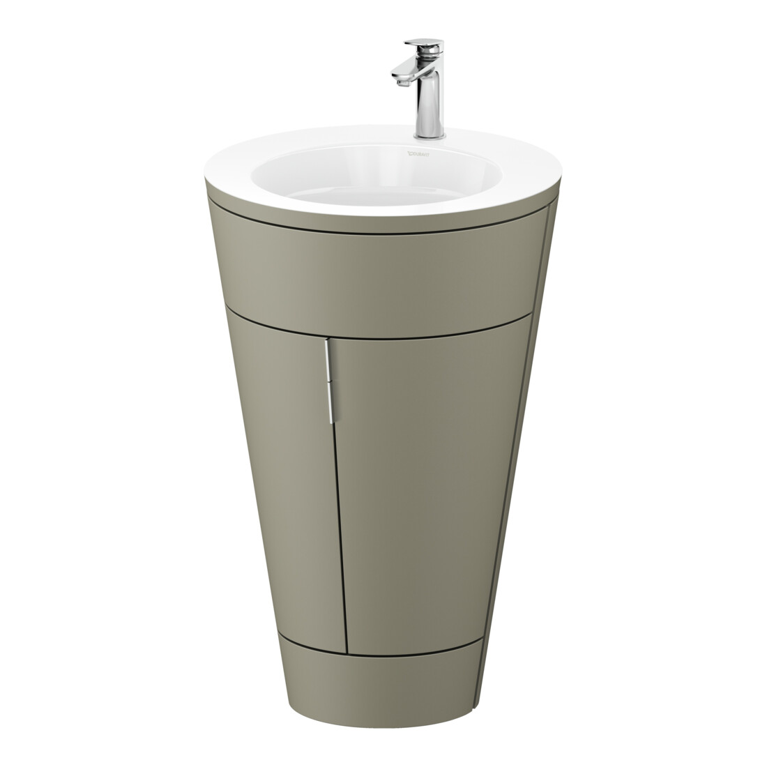 Duravit Meuble sous-lavabo c-bonded Starck 1 56x86,4x60,5 cm, st, IB, G c, st-g s-mat