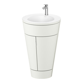 Duravit Meuble sous-lavabo c-bonded Starck 1 56x86,4x60,5 cm, st, IB, G ES ge, No w m