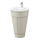 Duravit Meuble sous-lavabo c-bonded Starck 1 56x86,4x60,5 cm, taupe mat-1