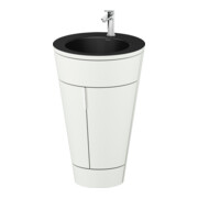 Duravit Meuble sous-lavabo c-bonded Starck 1 56x86,4x60,5cm, blanc mat