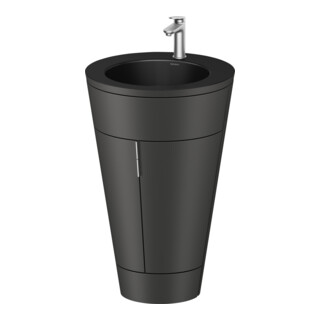 Duravit Meuble sous-lavabo c-bonded Starck 1 56x86,4x60,5cm, gris m