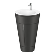 Duravit Meuble sous-lavabo c-bonded Starck 1 56x86,4x60,5cm, gris mat
