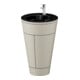 Duravit Meuble sous-lavabo c-bonded Starck 1 56x86,4x60,5cm, st, chr mat taupe s-1