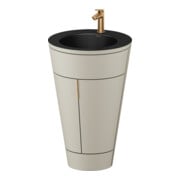 Duravit Meuble sous-lavabo c-bonded Starck 1 56x86,4x60,5cm, st, G b geb., Tau s-mat